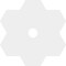 Ekena Millwork Daisy Architectural Grade PVC Contemporary Ceiling Medallion, 22"OD x 3"ID x 7 1/2"C x 1"P CMP22DY-03000 - alternate 4